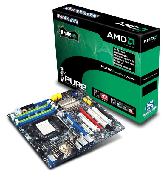 Sapphire AMD 790FX in foto sapphire crossfirex pc am2rd790 05r - Sapphire AMD 790FX in foto