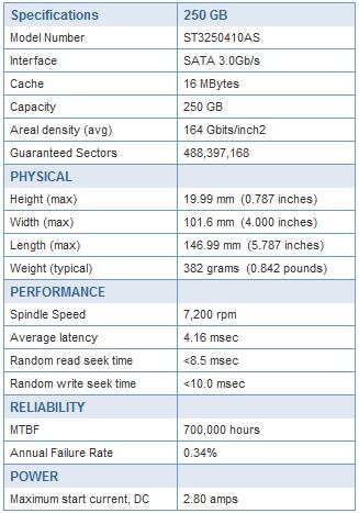 spectecbarr - Recensione - Barracuda 7200.10 250GB