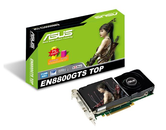 8800 GTS 512MB anche per ASUS asusen8800gtstop - 8800 GTS 512MB anche per ASUS