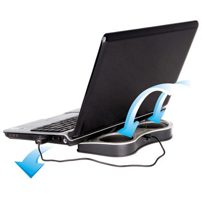 nbc to go airflow - Recensione - Notebook Cooler: Antec vs. Evercool