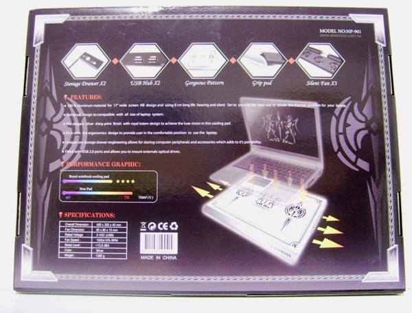 ncp2 - Recensione - Notebook Cooler: Antec vs. Evercool