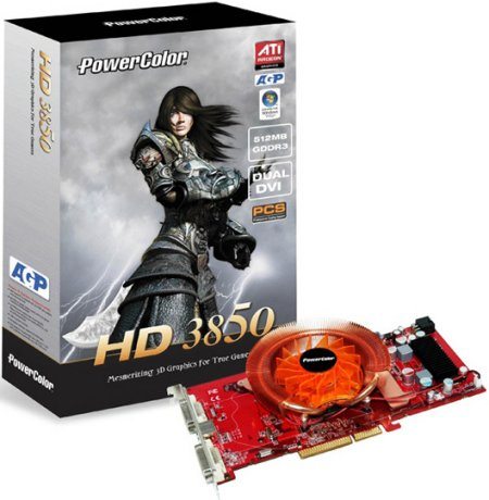 PowerColor presenta la Radeon HD 3850 AGP powercolor radeon hd 3850 agp - PowerColor presenta la Radeon HD 3850 AGP