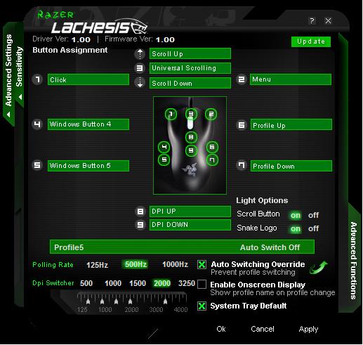 razsoft - Recensione - Razer Lachesis