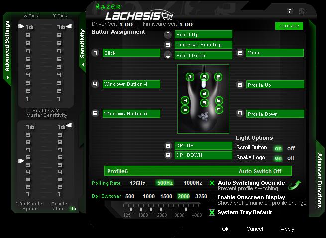 razsoft2 - Recensione - Razer Lachesis