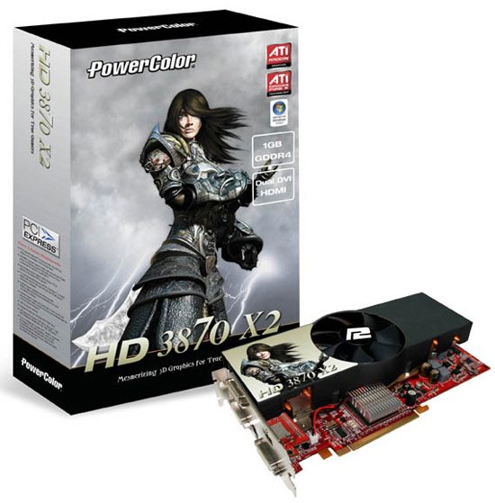 Anche PowerColor presenta la HD 3870X2 powercolor hd 3870 x2 gddr4 01 - Anche PowerColor presenta la HD 3870X2