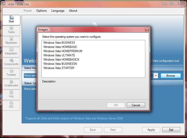Integrare l’SP1 nel DVD di Windows Vista vlite4 - Integrare l’SP1 nel DVD di Windows Vista