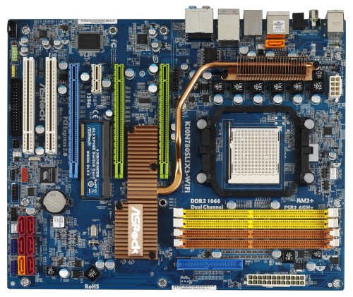 asrock k10n780slix3 wifi 01 - ASRock presenta una nuova scheda madre basata su chipset nForce 780a SLI