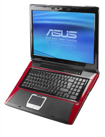 asusg71v 01 - ASUS presenta due nuovi notebook Centrino 2 per il Gaming