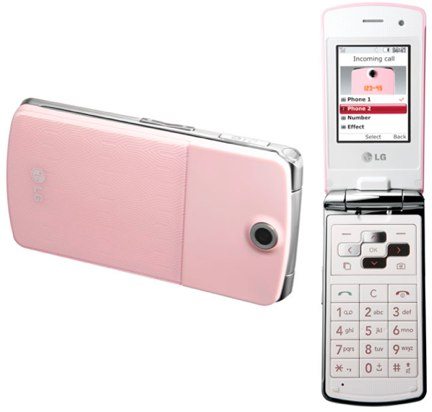 lgkf350 - Da LG nuovo cellulare con design a conchiglia KF350