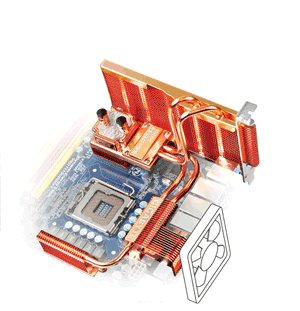 motherboard overview hybrid sp 1 - Recensione - Gigabyte GA-EP45-Extreme