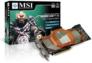 msihydrojen - MSI presenta la GeForce GTX 280 pi&ugrave; veloce al mondo