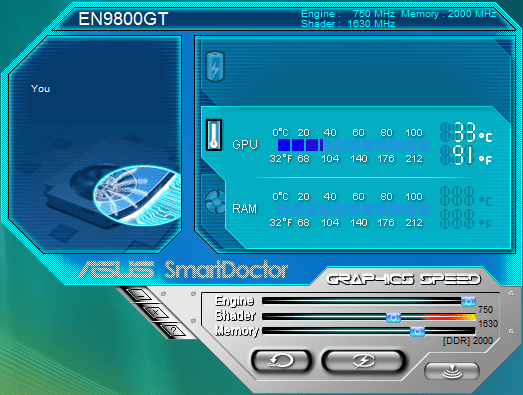 Recensione - Asus EN9800 GT Hybrid Power 512 MB smartdocotor - Recensione - Asus EN9800 GT Hybrid Power 512 MB