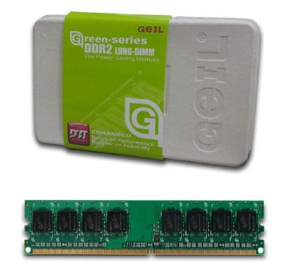 geil memory - Geil presenta nuove memorie DDR2 della serie Green