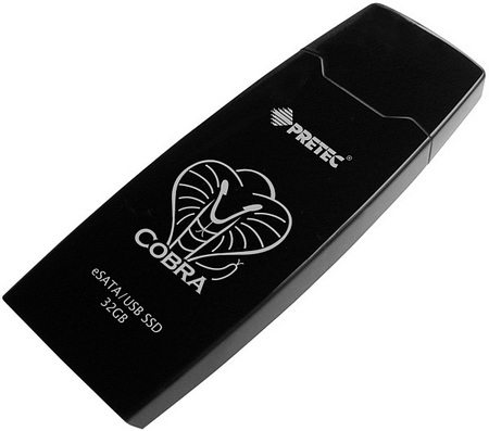 Pretec presenta una nuova pen-drive eSATA/USB pretec cobra esata usb drive 01 - Pretec presenta una nuova pen-drive eSATA/USB