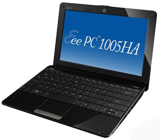 Eee PC 1005HA, il nuovo netbook ASUS in arrivo a Luglio Asus Eee PC 1005HA 01 - Eee PC 1005HA, il nuovo netbook ASUS in arrivo a Luglio