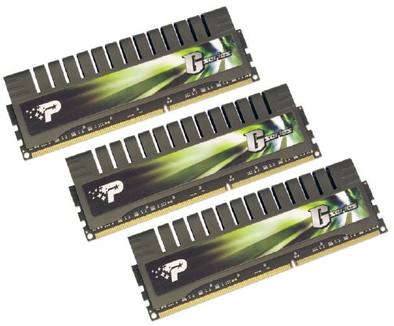 Da Patriot memorie DDR2 e DDR3 Gamer Series Patriot Gamer series DDR3 tric kit 01 - Da Patriot memorie DDR2 e DDR3 Gamer Series