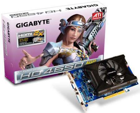 Versione AGP anche per la Gigabyte HD 4650 hd4650 - Versione AGP anche per la Gigabyte HD 4650