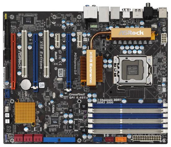 ASRock presenta la motherboard X58 Extreme ASRock X58 Extreme board 01 - ASRock presenta la motherboard X58 Extreme