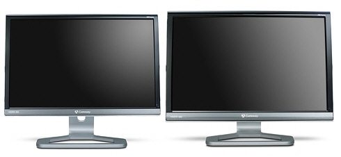 Disponibili da Gateway due nuovi monitor LCD Widescreen Gateway FHD2102 FHD2402 LCDs 01 - Disponibili da Gateway due nuovi monitor LCD Widescreen