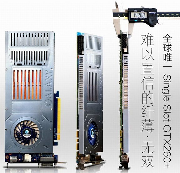 Galaxy a lavoro su una GeForce GTX 260 single slot Galaxy GeForce GTX 260 single slot 01 - Galaxy a lavoro su una GeForce GTX 260 single slot