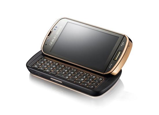 armani samsung - Presentato il nuovo palmare Armani-Samsung con Windows Mobile 6.5