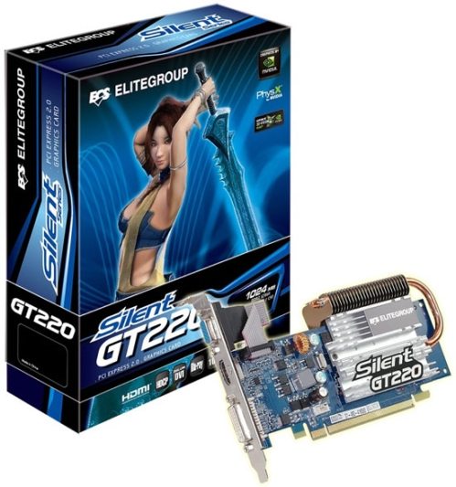Da ECS una Geforce GT 220 completamente passiva ecs silentgt220 - Da ECS una Geforce GT 220 completamente passiva