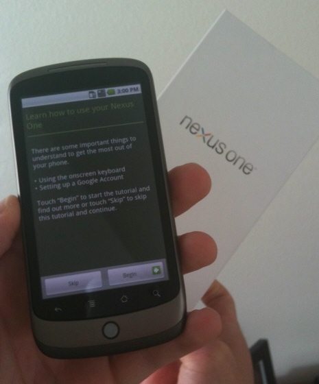 Google Phone, presentazione ufficiale per il 5 Gennaio? Google Nexus One 02 - Google Phone, presentazione ufficiale per il 5 Gennaio?