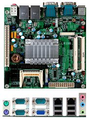 DFI presenta una motherboard mini-ITX con Atom N450 LR100 N16M - DFI presenta una motherboard mini-ITX con Atom N450