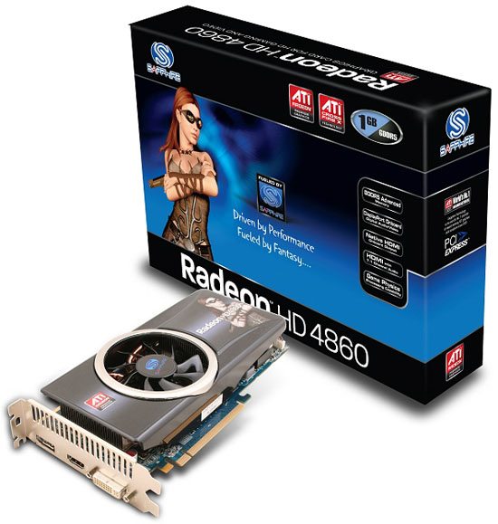 Sapphire Radeon HD 4860 01 - Radeon HD 4860, una nuova scheda targata AMD