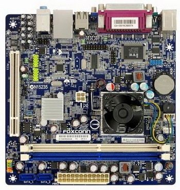 foxconnpinetrail1 - Foxconn mostra alcune motherboard basate su piattaforma Pine Trail