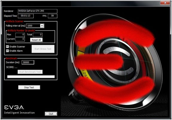 EVGA a lavoro su un benchmarking tool per schede video? EVGA GPU test soft 01 - EVGA a lavoro su un benchmarking tool per schede video?