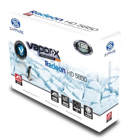 11162 03 HD5850 Vapor X PCIE Box - Da Sapphire nuove Radeon HD 5850 Toxic e Vapor-X