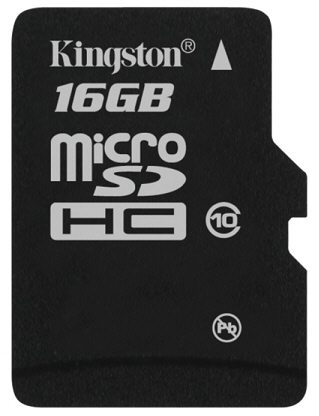Kingston presenta memoria Class 10 microSDHC da 16GB Kingston 16GB microSDHC Class10 01 - Kingston presenta memoria Class 10 microSDHC da 16GB