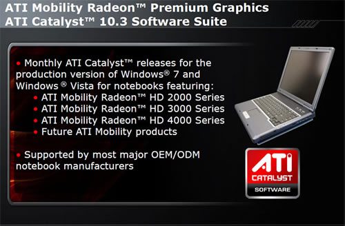 Driver ATI: importanti novità per le nuove release Catalyst 10.2 e 10.3 catalyst mobile - Driver ATI: importanti novità per le nuove release Catalyst 10.2 e 10.3