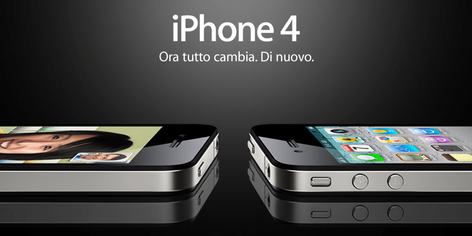 iphone4 - iPhone 4. Ora tutto cambia. Di nuovo.