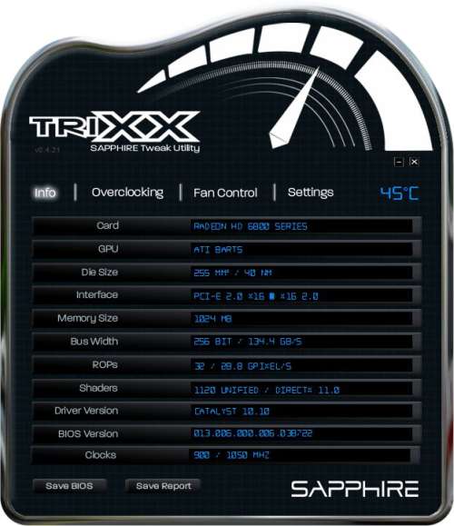 sapphire trixx 01 - Recensione - Sapphire Radeon HD 6970 Gaming Edition