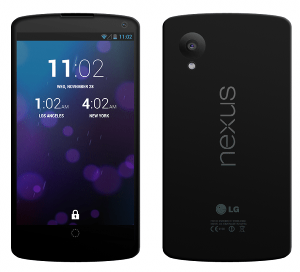 Un rendering ci mostra come sarà il Google Nexus 5 nexus51 600x545 - Un rendering ci mostra come sarà il Google Nexus 5