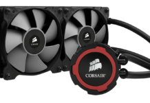 Corsair annuncia il sistema di raffreddamento a liquido per CPU Hydro Series H105