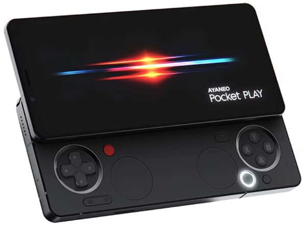 Ayaneo Pocket PLAY   black 600x445 - Ayaneo Pocket Play: lo smartphone gaming che risveglia la nostalgia dello Xperia Play